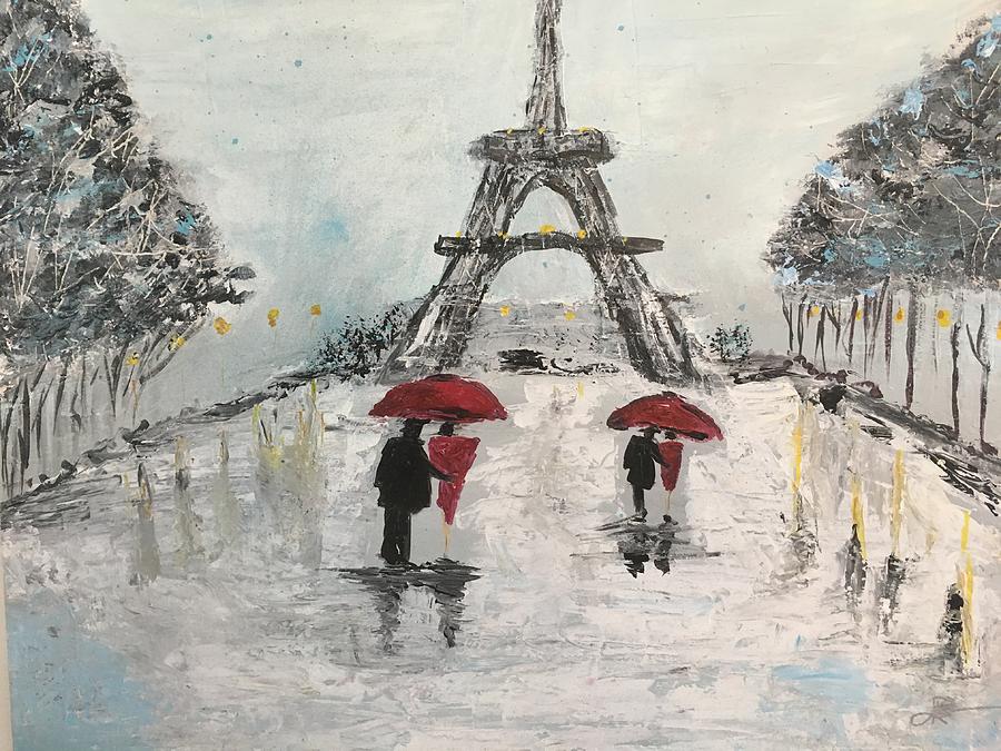 Coffee in Paris anyone Mixed Media by Lori Burke - Fine Art America