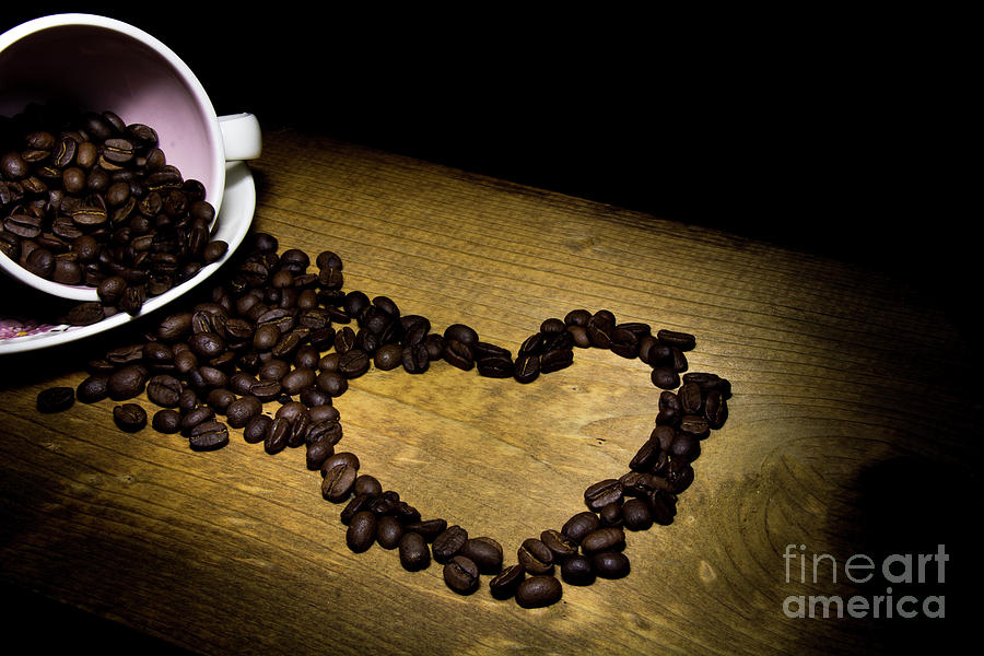 Coffee is Where the Heart is Photograph by Deborah Klubertanz
