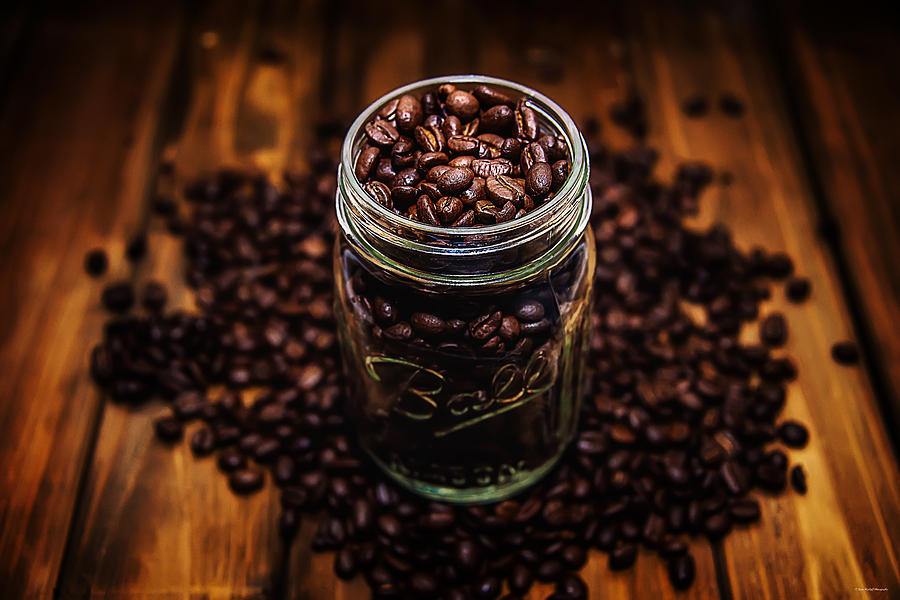Coffee Jar Photograph by Ryan Wyckoff