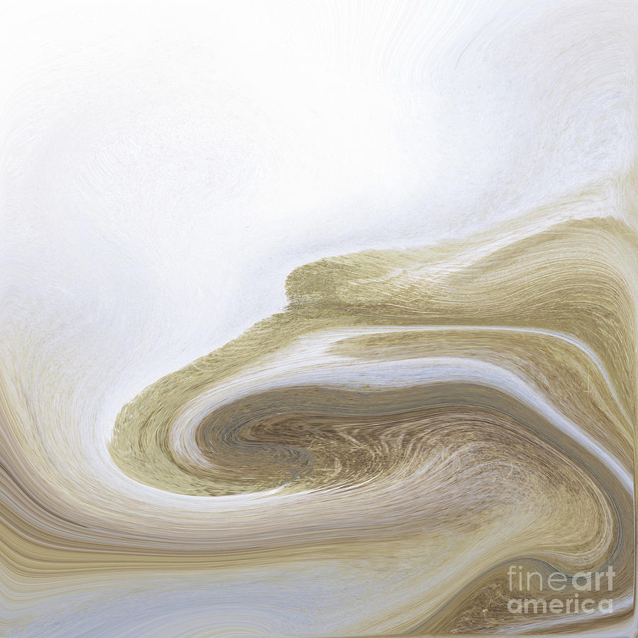 Abstract Painting - Coffee by Mindy Sommers