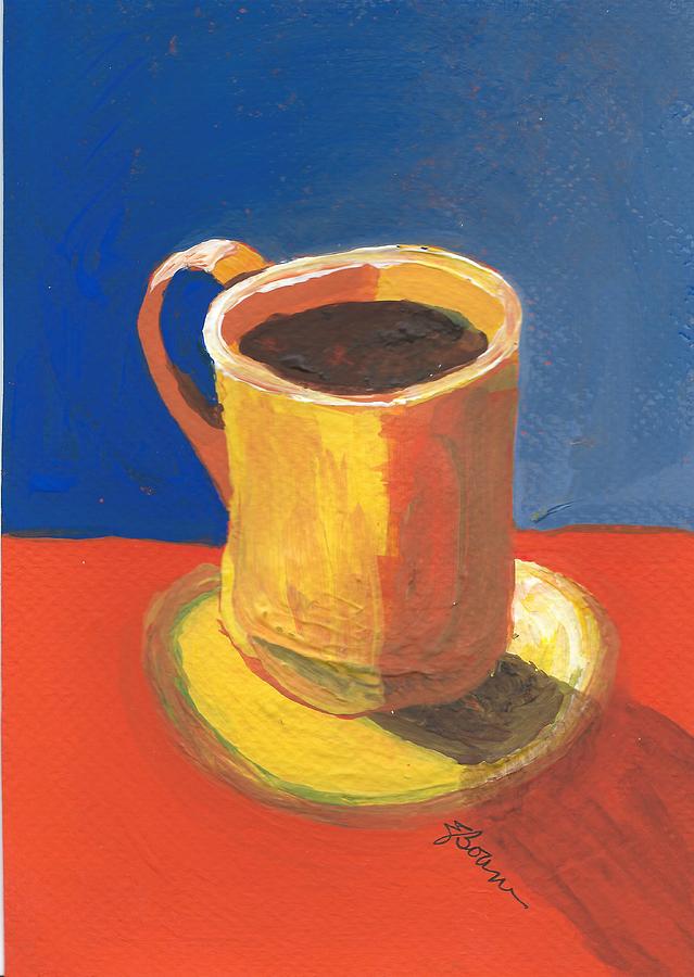 Coffee Mug #2 Painting by Elise Boam