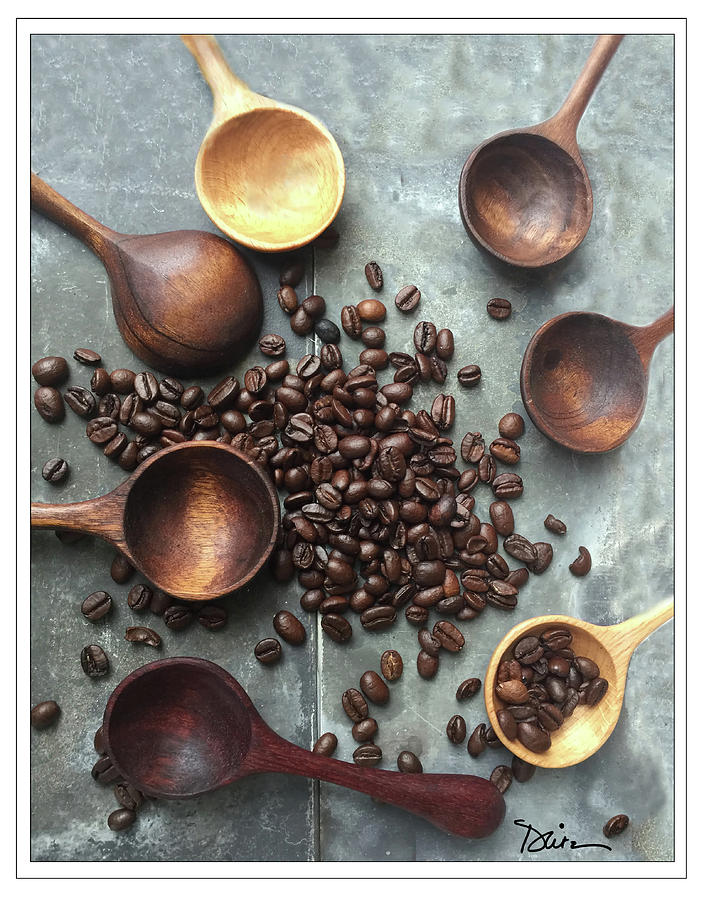 Coffee Spoons Photograph by Peggy Dietz