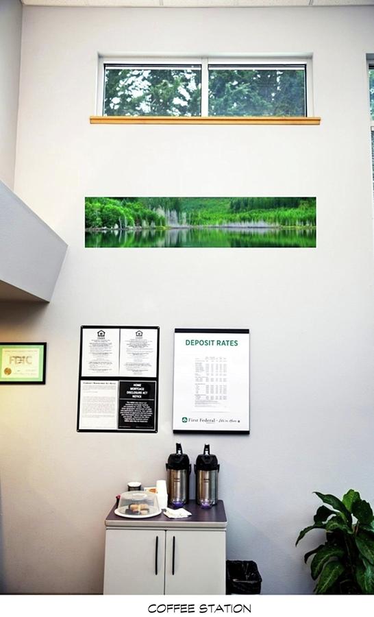 Coffee Station On The Wall Photograph by Jerry Sodorff
