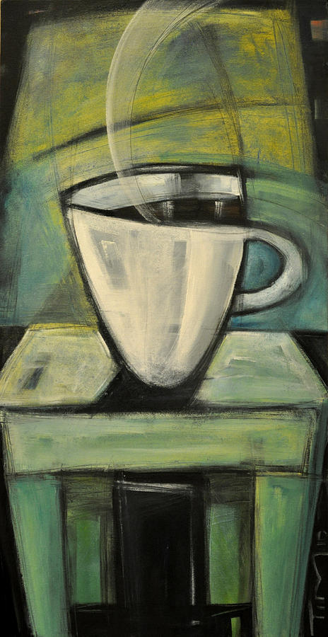 Coffee Painting - Coffee. Table. 2 by Tim Nyberg