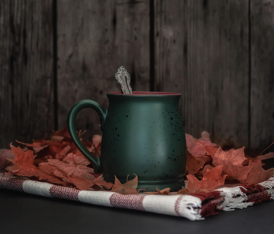 Tea Photograph - Coffee, Tea and Autumn by Kim Hojnacki