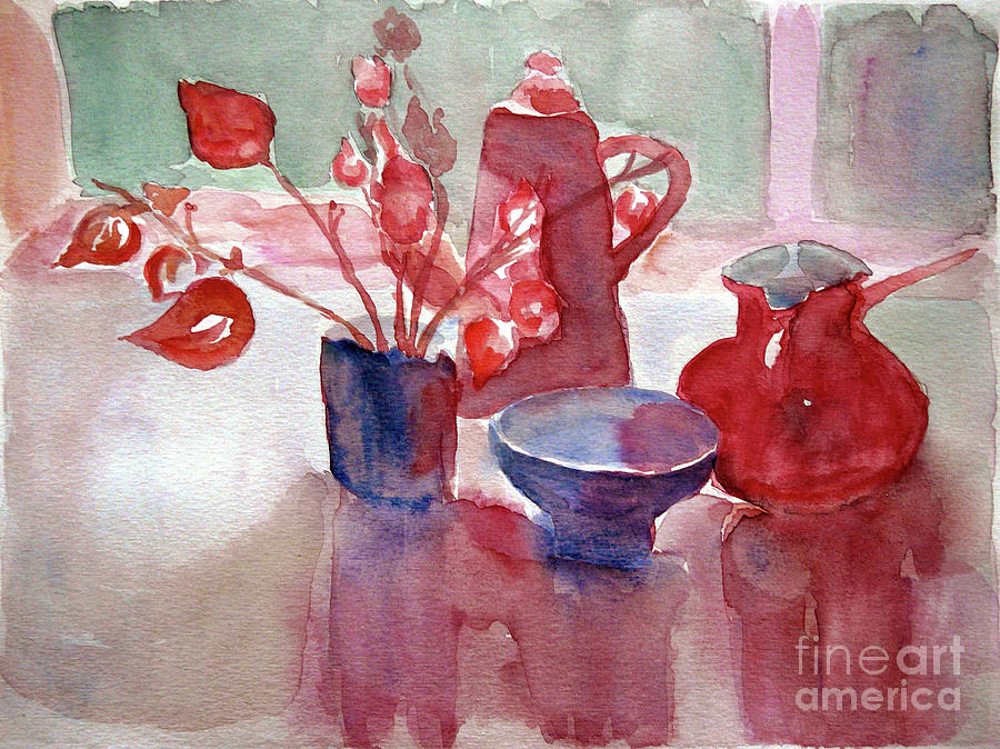 Still Life Painting - Coffee Time by Jasna Dragun
