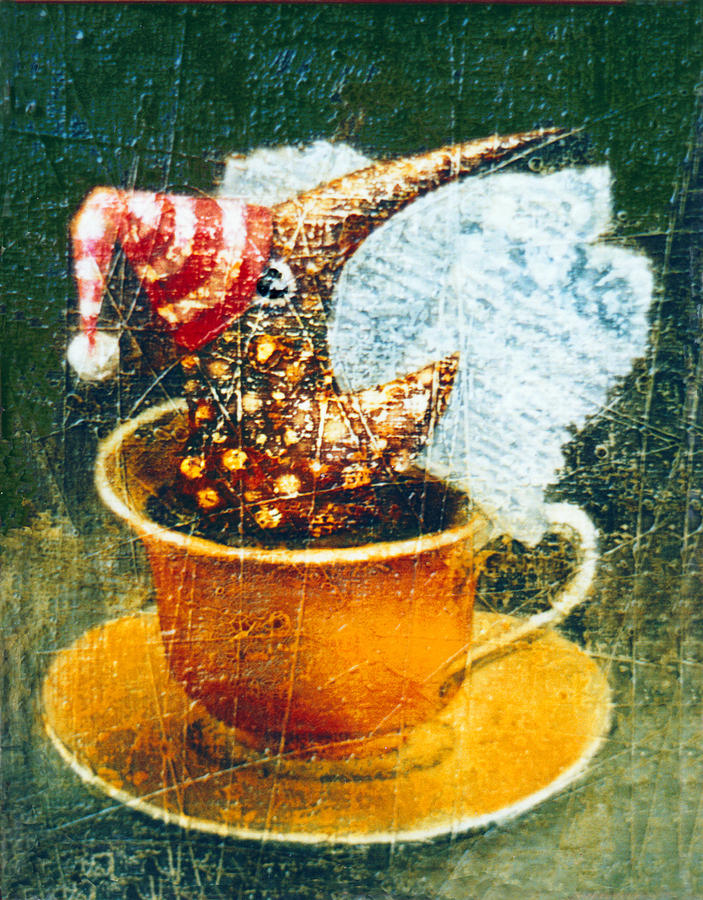 Coffee Time Painting by Lolita Bronzini