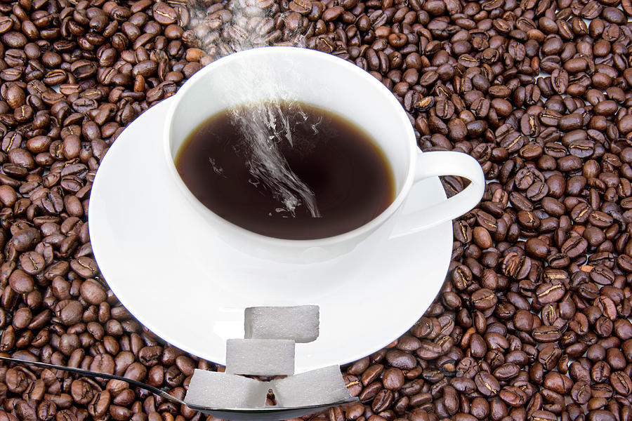 Coffee With Sugar Photograph