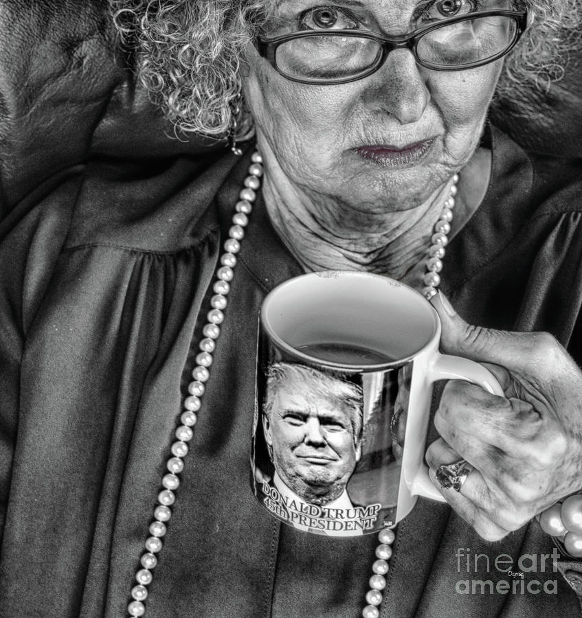 Donald Trump Photograph - Coffee with Trump  by Steven Digman