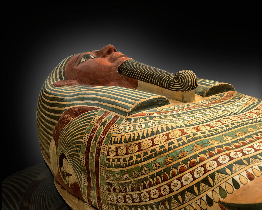 Coffin of Amunred Photograph by Gary Warnimont