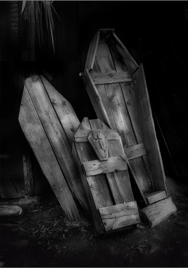 Coffins Jerome Arizona  Photograph by Gary Warnimont