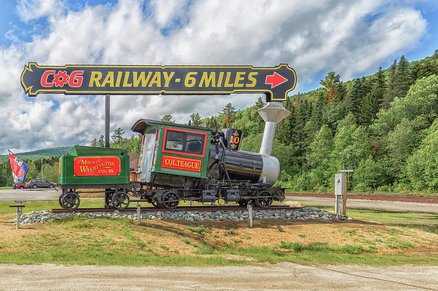 Cog Railway 6 Miles Photograph