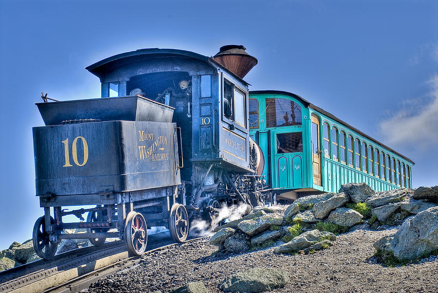 Cog Train Mount Washington Photograph by Jim Proctor Cog Train Mount Washington Photograph by Jim Proctor