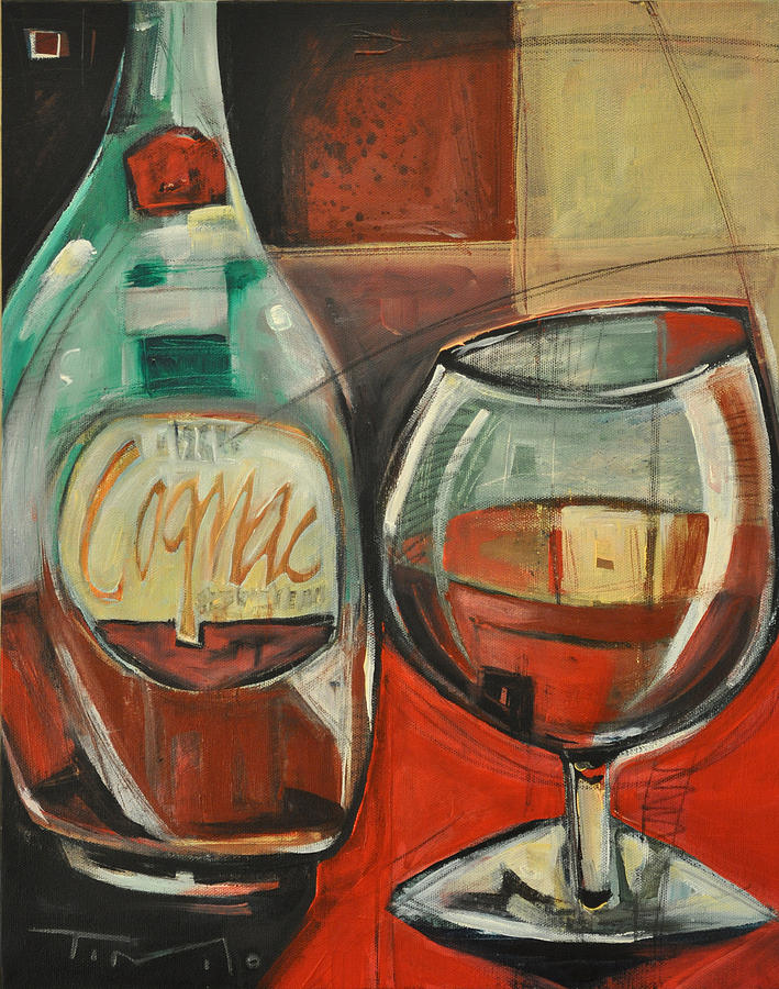 Cognac Painting by Tim Nyberg