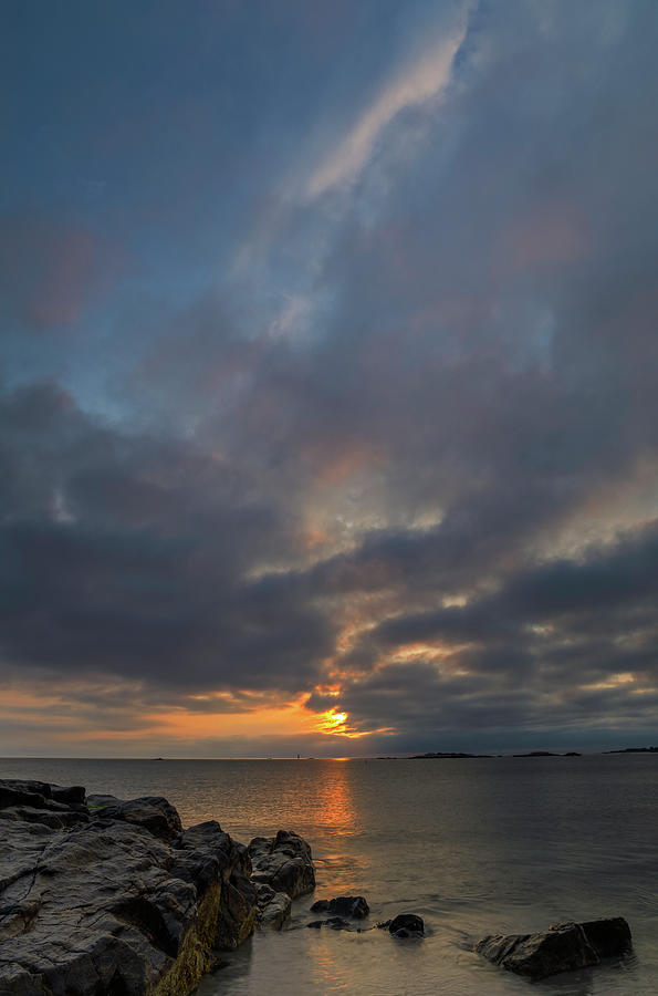 Cohasset Massachusetts Sandy Beach Sunrise  Photograph by Juergen Roth