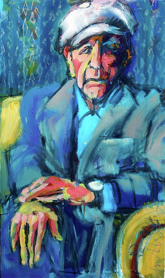 Cohen Painting by Les Leffingwell