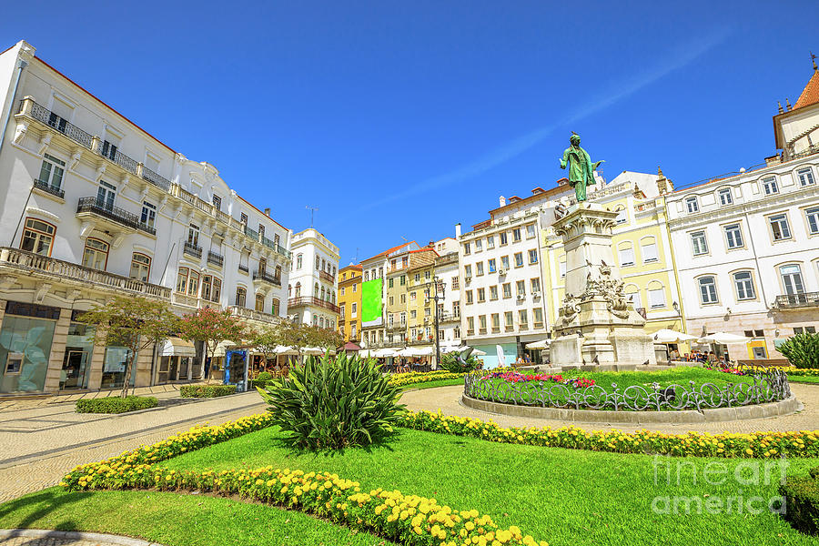 Coimbra historic center Photograph by Benny Marty