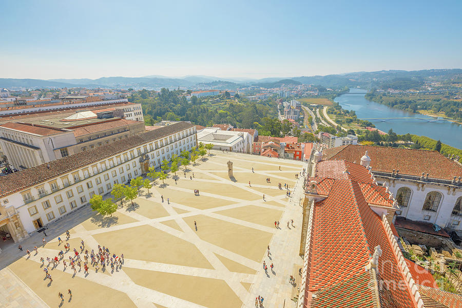 Coimbra University aerial Photograph by Benny Marty