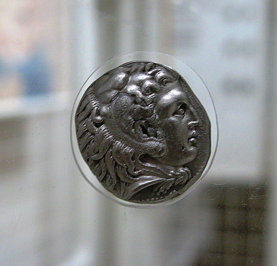 Coin of Alexander the Great Photograph by Andonis Katanos