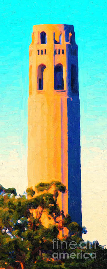 Coit Tower San Francisco Photograph by Wingsdomain Art and Photography