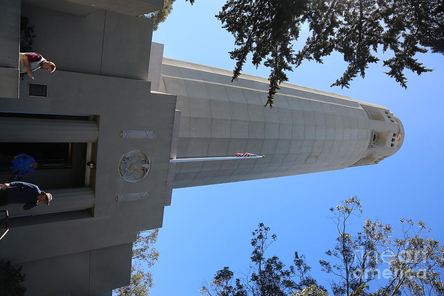 Coit Tower SF Photograph by Chuck Kuhn