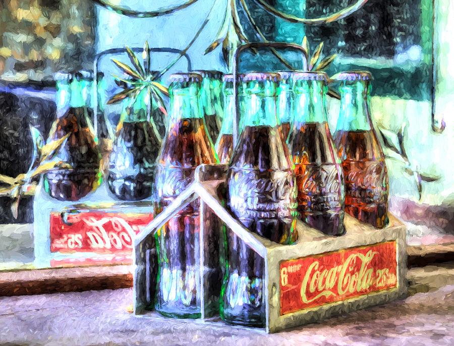 Soda Photograph - Coke 6 Pack 25 Cents by JC Findley