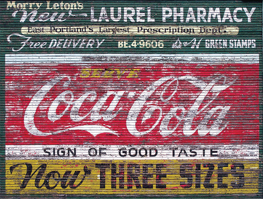 Coke Barn Sign Digital Art by Gary Grayson