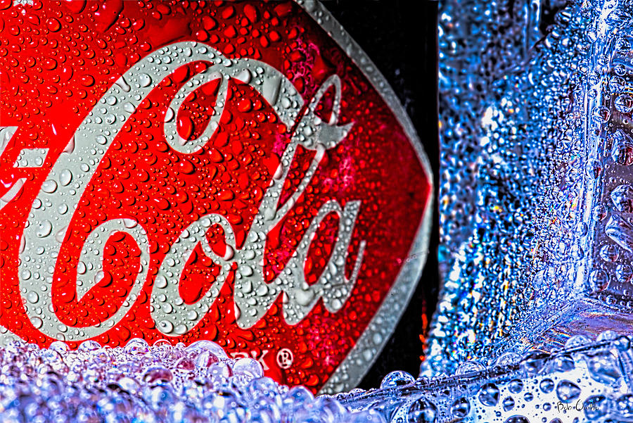 Winter Photograph - Coke Cola by Bob Orsillo