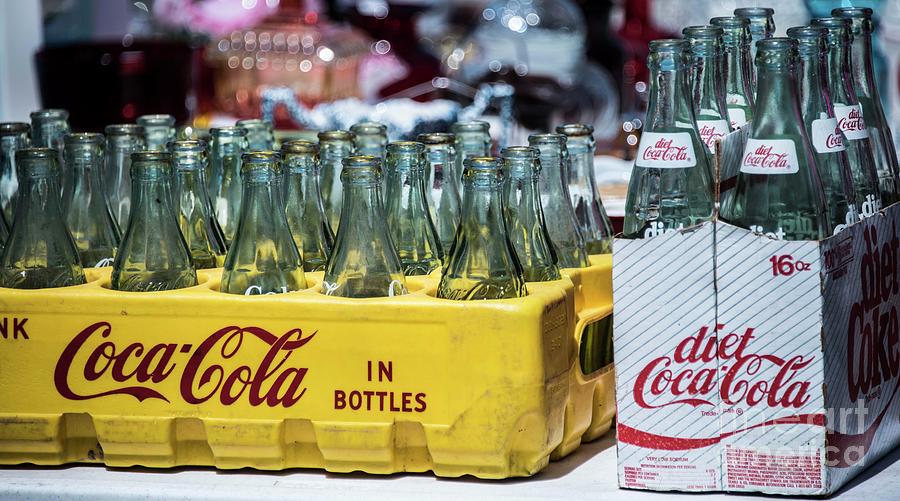 Coke in bottles Photograph by David Bearden