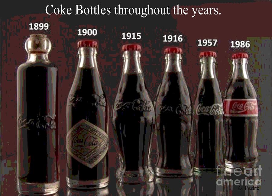 Coke Through Time Photograph by George Pedro