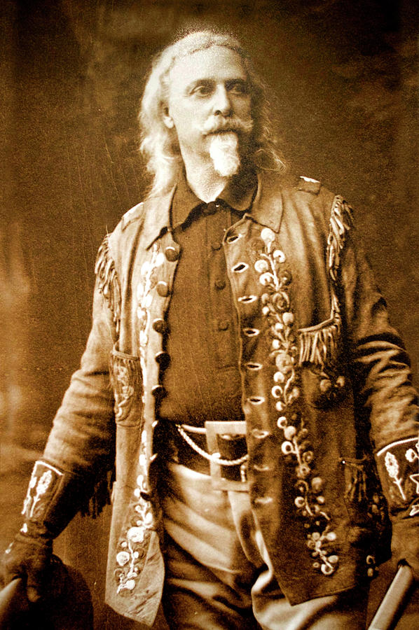 Col W F Cody Buffalo Bill Photograph by Thomas Woolworth - Pixels