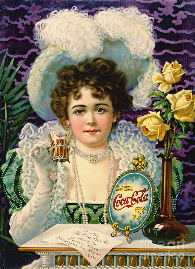 Cola Ad 1890 Photograph by Padre Art