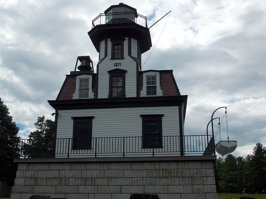 Colchester Reef Lighthouse Photograph by Catherine Gagne