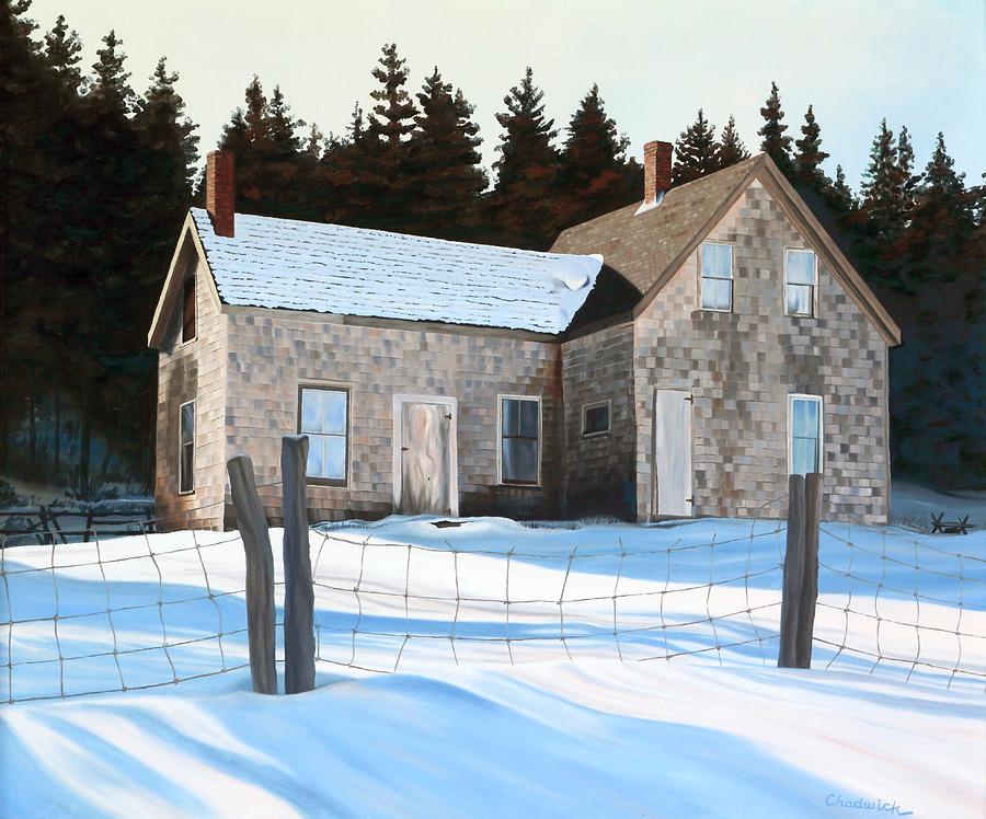 Cold and Lonely Painting by Phil Chadwick