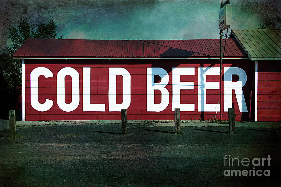 Cold Beer Mixed Media by Terry Rowe