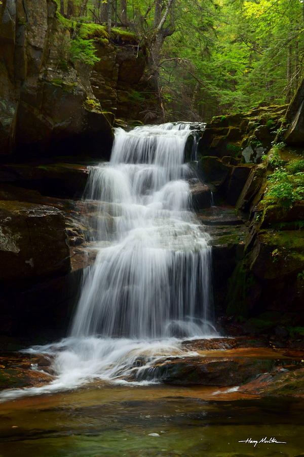 Cold Brook Falls Photograph by Harry Moulton