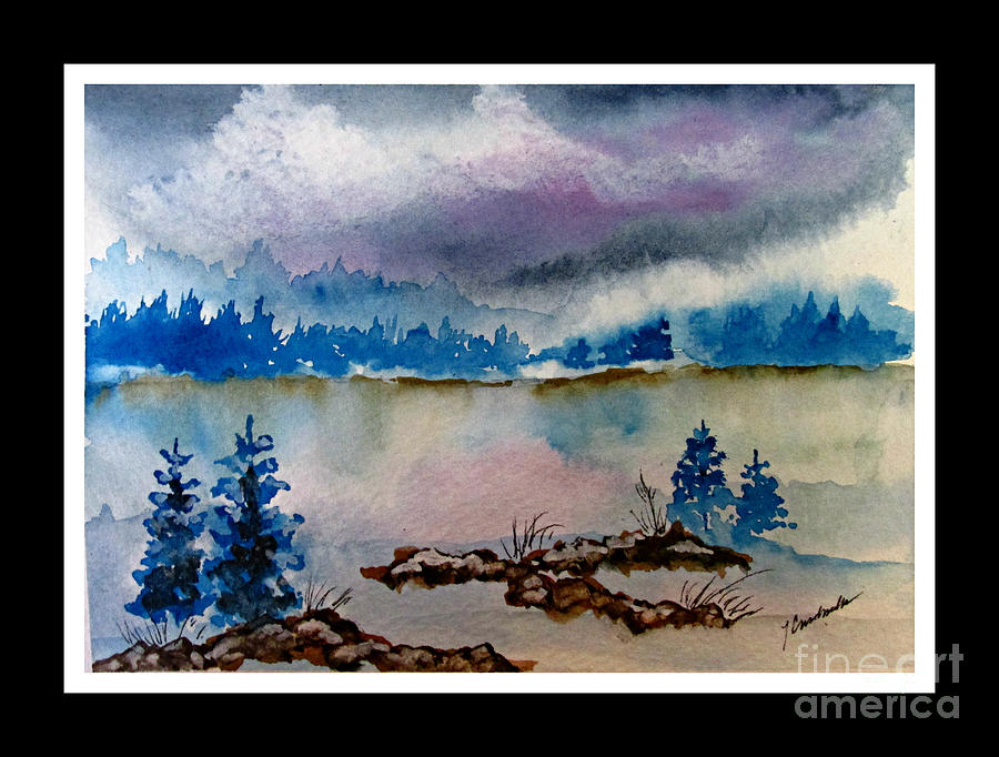 Cold Colorado Morning Painting by Janet Cruickshank