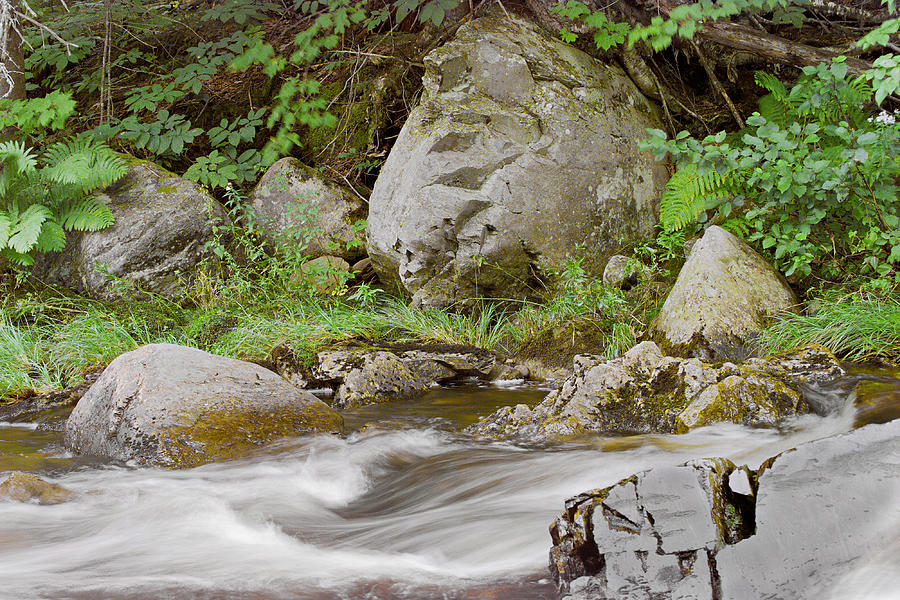 Cold Stream Boulders Photo Photograph by Peter J Sucy