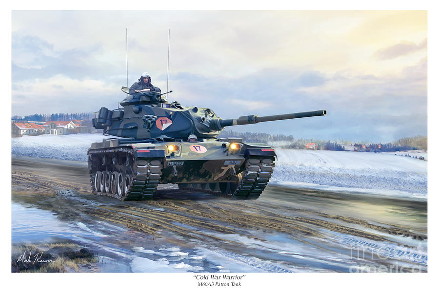 Cold War Warrior Painting by Mark Karvon