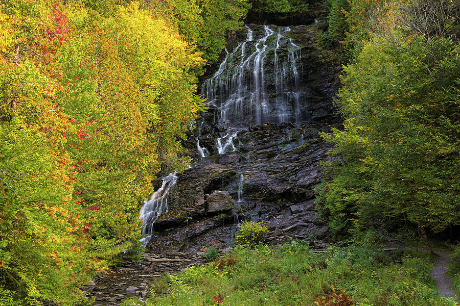 Colebrook NH Beaver Brook Falls Photograph by Juergen Roth