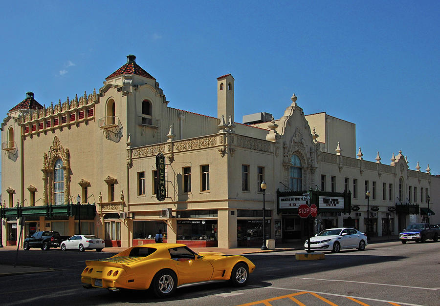 Coleman Theater Photograph by Ben Prepelka