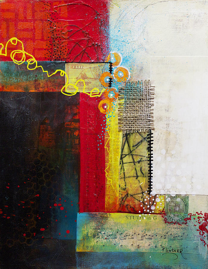 Collage Art 1 Painting by Patricia Lintner