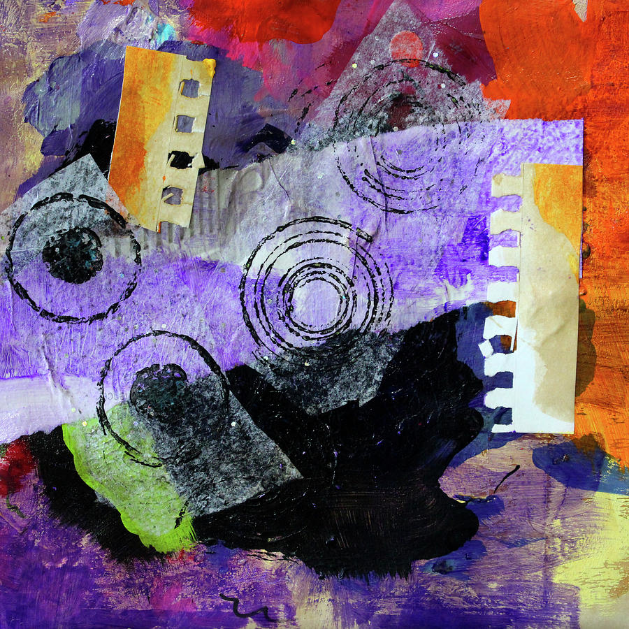 Collage No 1 Mixed Media by Nancy Merkle