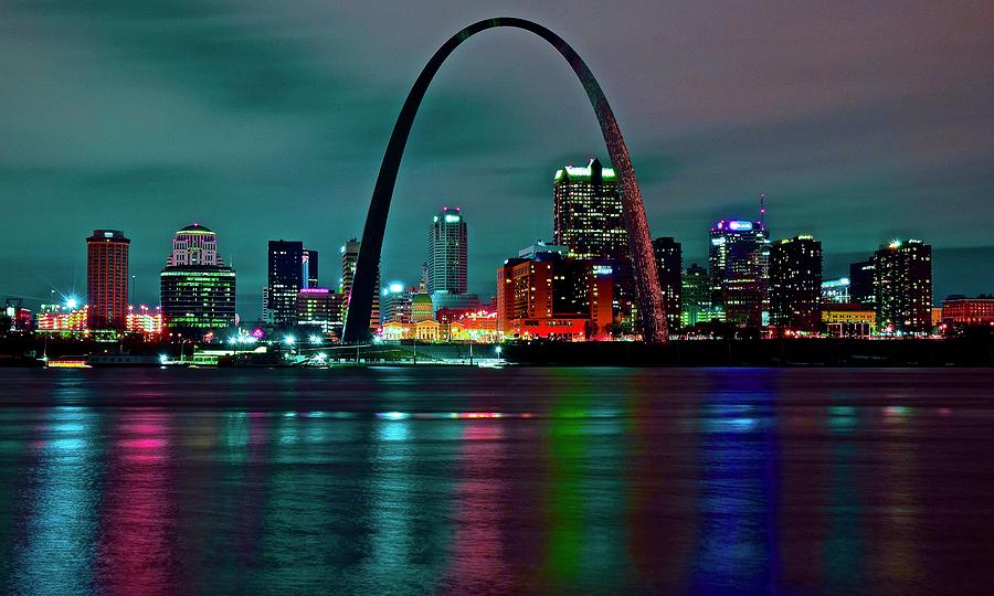 Collage of Colors in St Louis Photograph by Frozen in Time Fine Art Photography