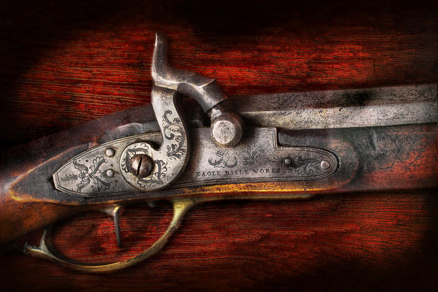 Collector - Gun - Rifle Works  Photograph by Mike Savad