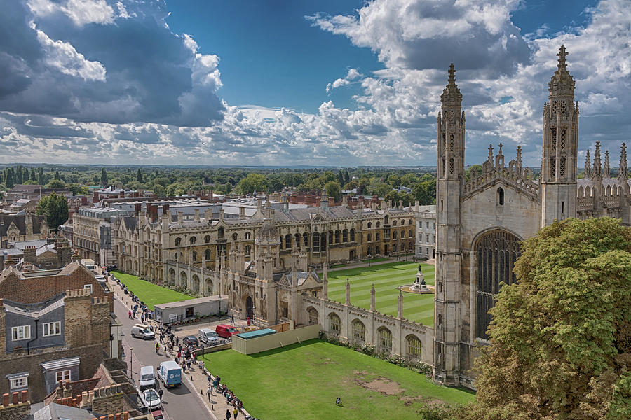 Cambridge Photograph - College of Kings by Monika Tymanowska