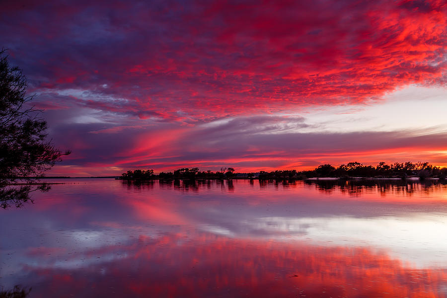 Sunset Photograph - Collie River Sunrise by Robert Caddy