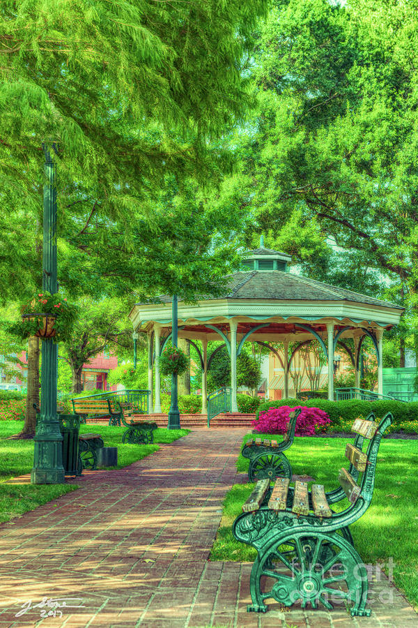 Collierville Town Square 1 - Take 2 Photograph by Jeffrey Stone