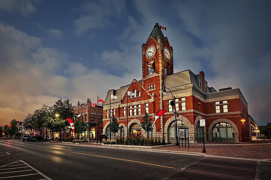 Collingwood Photograph - Collingwood Townhall by Jeff S PhotoArt