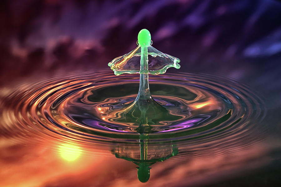 Collision in the clouds by Edward Deiro Collision in the clouds by Edward Deiro